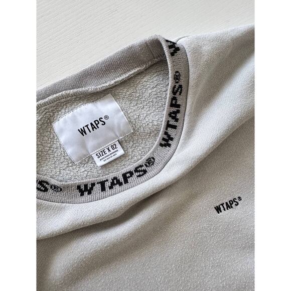 WTAPS EX40 Collection Sweatshirt Grey - Picture 3 of 7